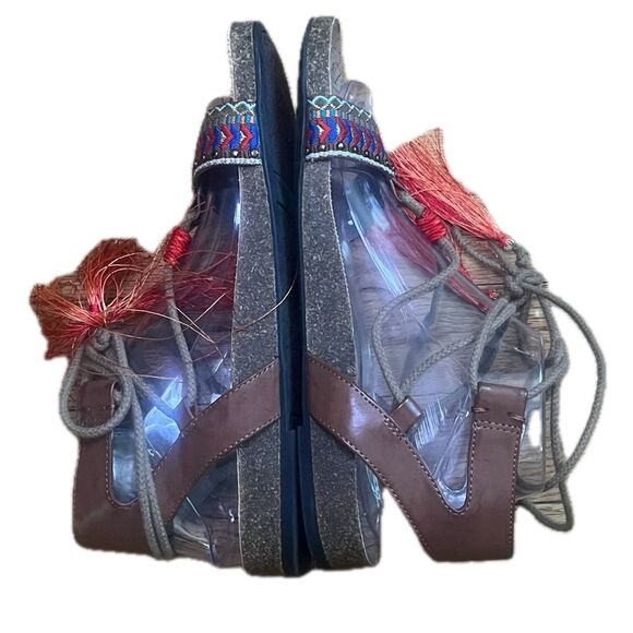 Circus Sam Edelman Kerri Tassel Gladiator Sandals Size 8 - Picture 6 of 10